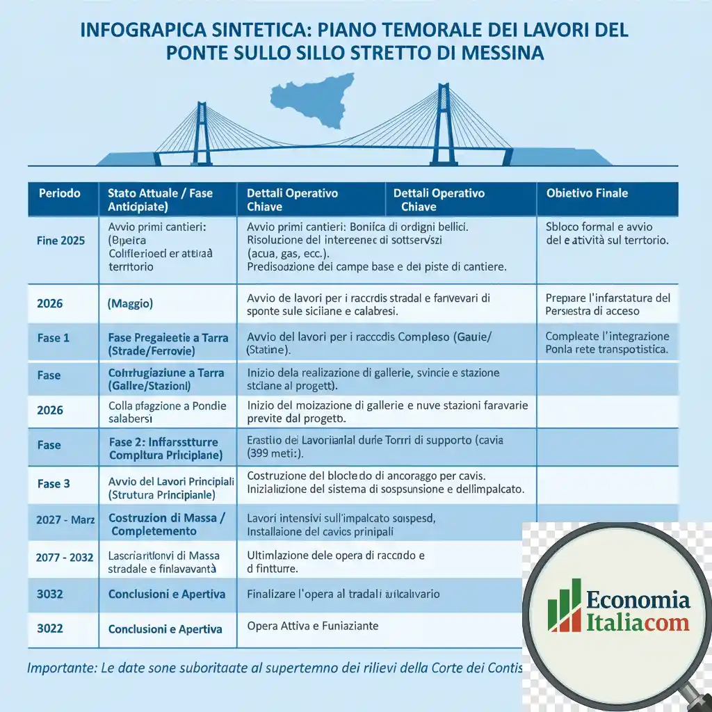 Ponte sullo Stretto: Aggiornamento