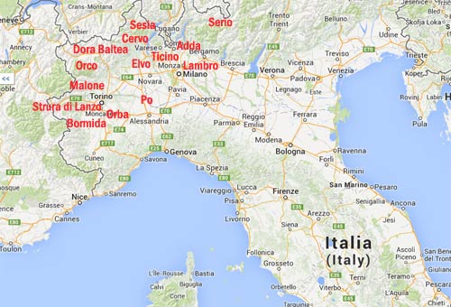 Come trovare l'oro nei fiumi italiani