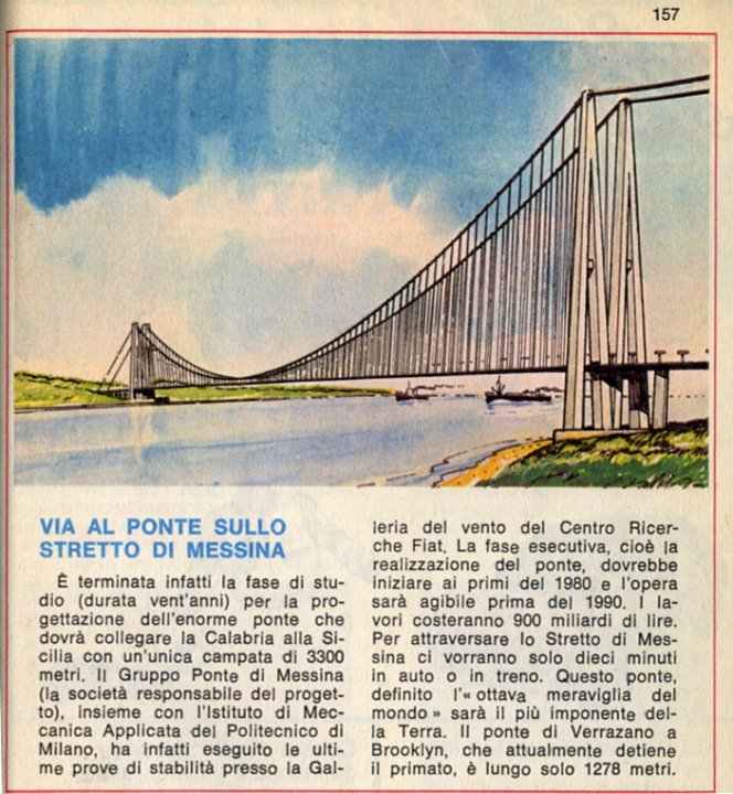 Progetti Ponte sullo Stretto di Messina