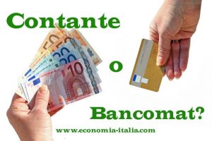 Bancomat o contante? Con che conviene fare pagamenti?