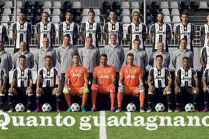 Quanto guadagnano i calciatori della Juventus