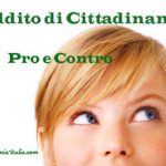 reddito di cittadinanza