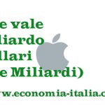 Apple Vale Mille Miliardi, 1 Trilione di Dollari: 1a Azienda al Mondo per Capitalizzazione