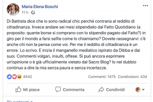 Reddito di Cittadinanza, Quota 100: Critica da Sinistra, Suicidio Politico