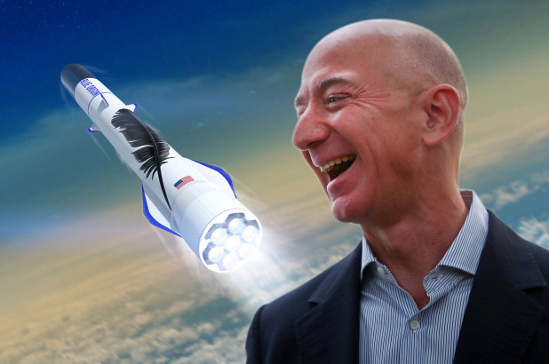 Jeff Bezos andrà sulla Luna con Blue Origin, tra poco i piani