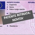 Ritiro Della Patente Per Alcol e Droga, Novità e Normative