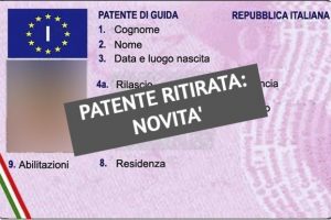 Ritiro Della Patente Per Alcol e Droga, Novità e Normative