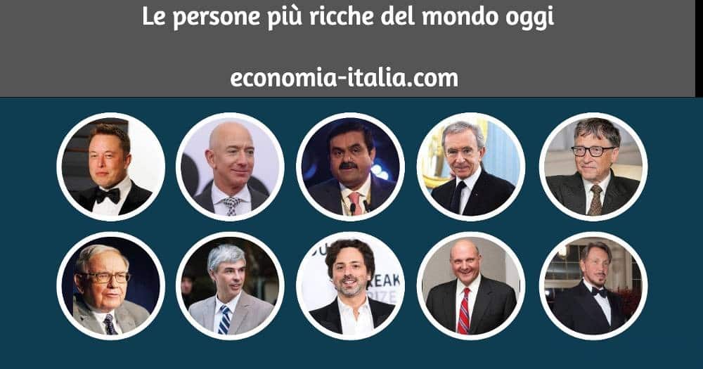 persone più ricche del mondo