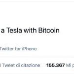 Le auto Tesla potranno essere comprate con i Bitcoin