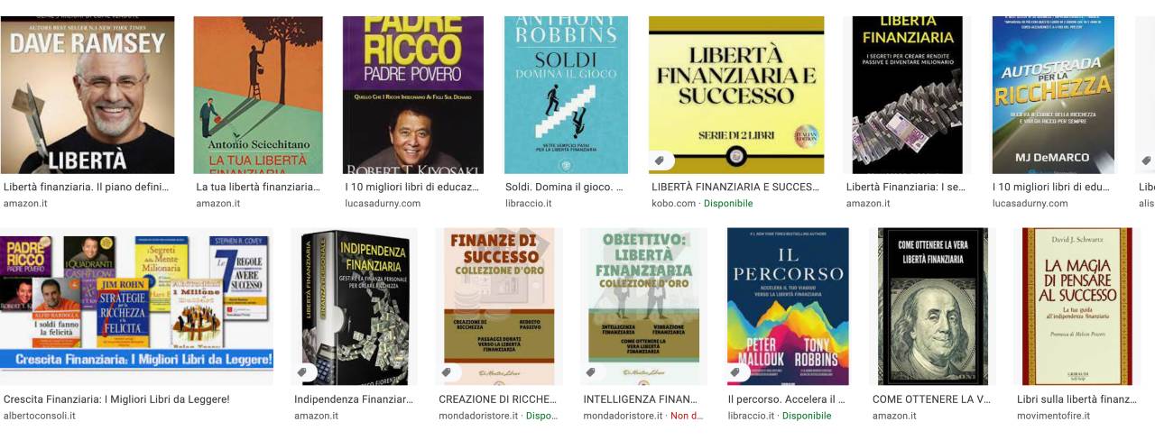 libertà finanziaria, libertà finanziaria libri