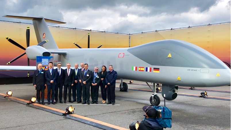 Eurodrone MALE RPAS, drone militare europeo, drone europeo, drone da guerra italiano