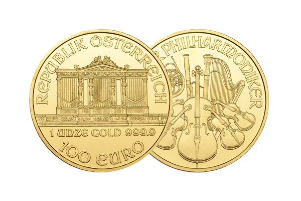 moneta d'oro filarmonica austriaca