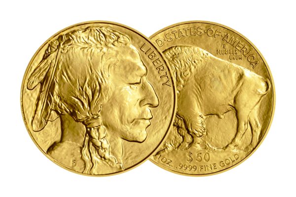 moneta d'oro golden buffalo