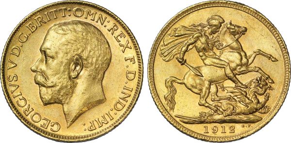 moneta d'oro british sovereign