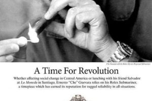 che guevara con il rolex