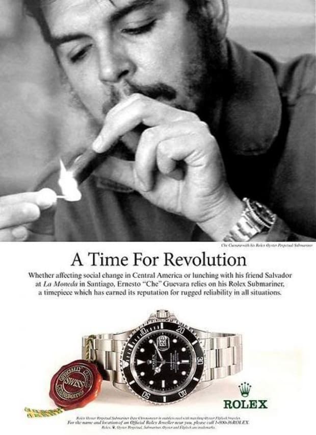 che guevara con il rolex