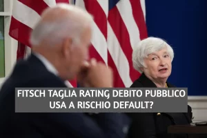 Fitch Taglia il Rating a Stati Uniti: Stop "tripla A", Azioni in Calo