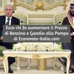 Perchè Prezzo Benzina e Petrolio Aumenta in Inverno 2023-2024