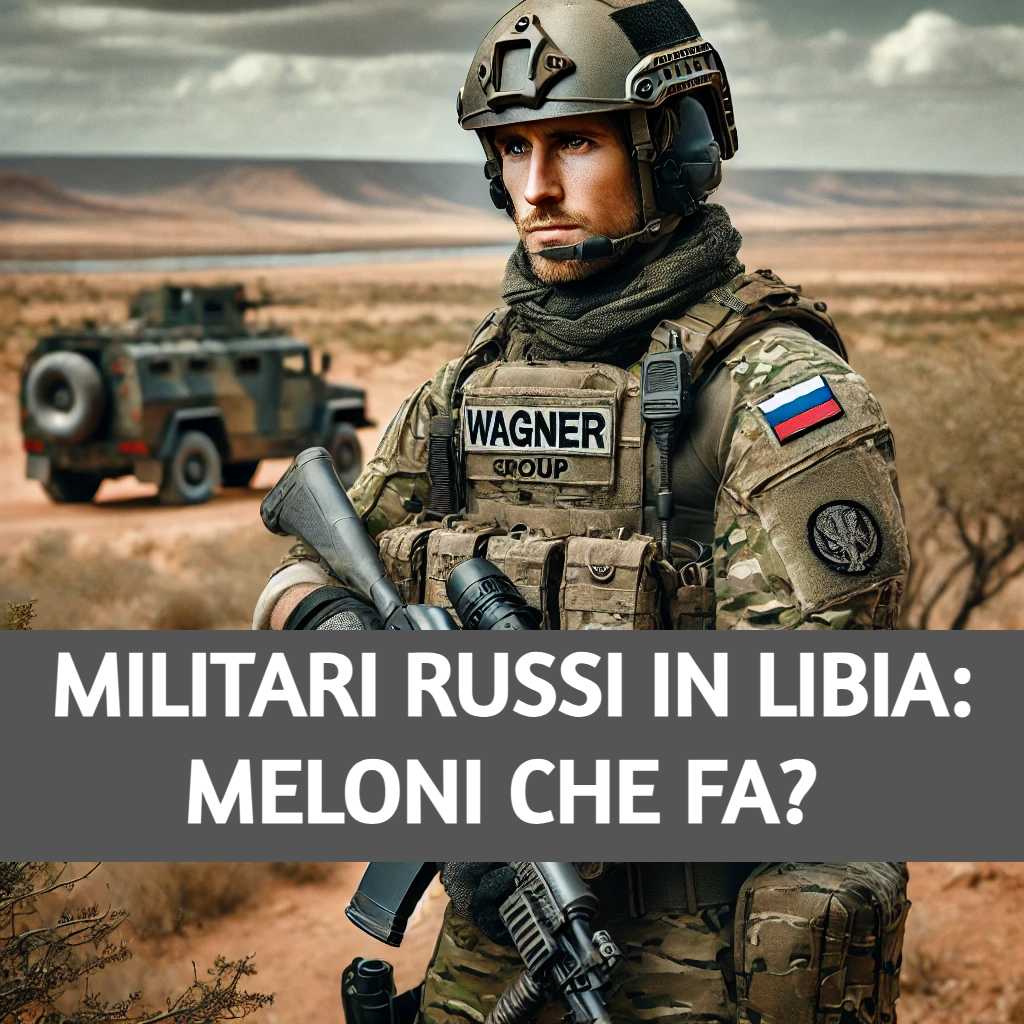 militari russi della wagner in libia