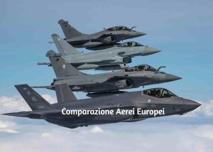 Comparazione F-35, Eurofighter, Rafale, Gripen, M346