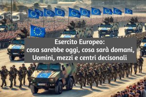 Copertina del libro "Esercito euroeo di Massimiliano Biagetti"