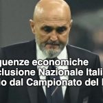 Conseguenze Economiche Esclusione Italia dal Campionato del Mondo