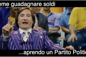 come guadagnare soldi con partito politico e fondazione