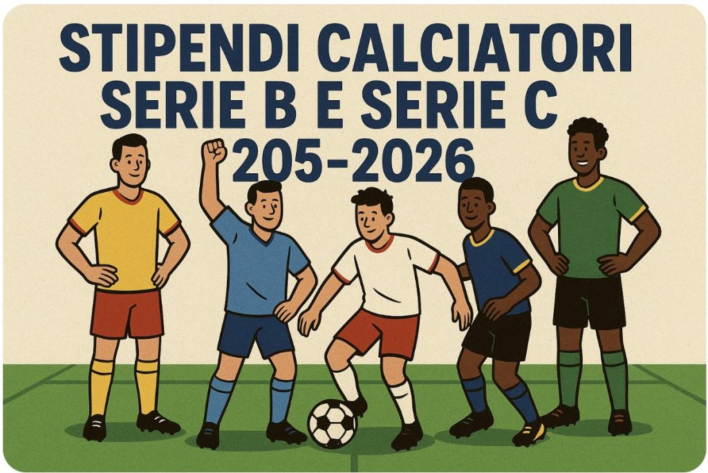 stipendi calciatori serie B e serie C