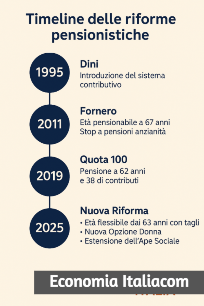 pensione anticipata con tfr novità 2025