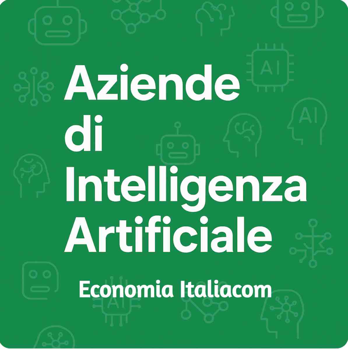 aziende di intelligenza artificiale