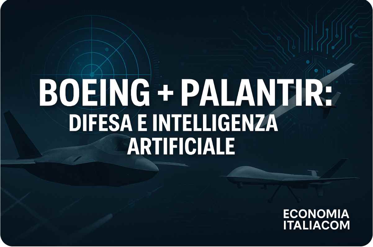 Boeing e Palantir: difesa e intelligenza artificiale
