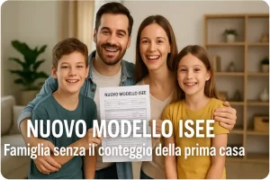 nuovo isee famiglia sensza conteggio prima casa