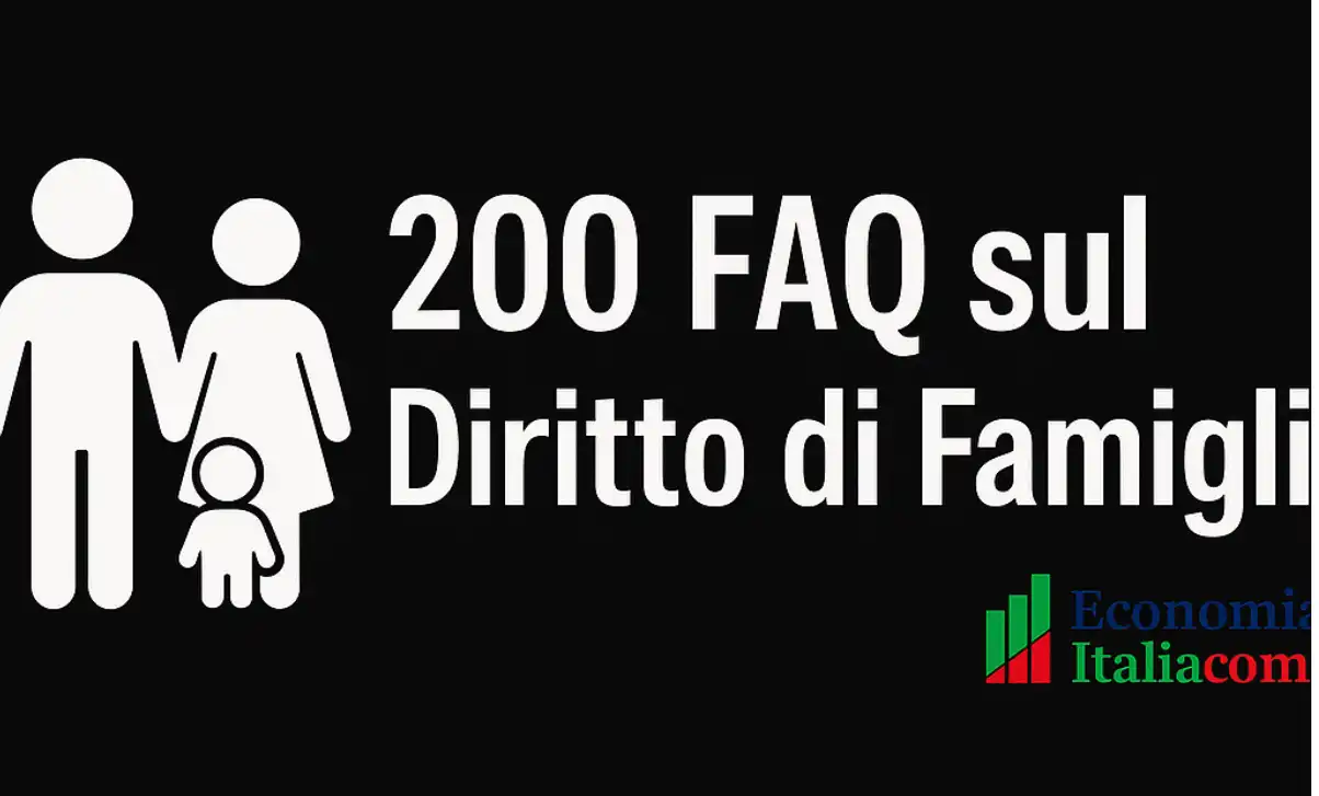 200 FAQ Diritto di Famiglia
